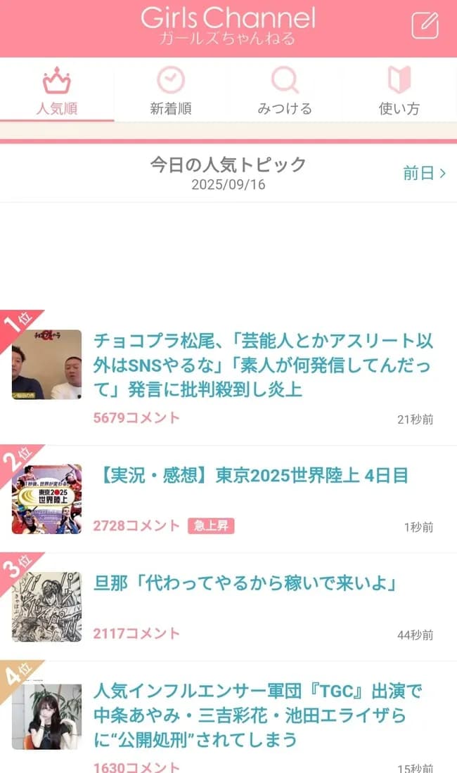 【速報】チョコプラ、がるちゃん民にも大人気ｗｗｗｗｗｗｗｗｗ