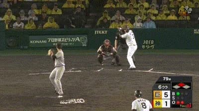 【阪神対巨人11回戦】阪神、6回裏に大山の二打席連続タイムリーで再び3点差に迫る！！！！！！