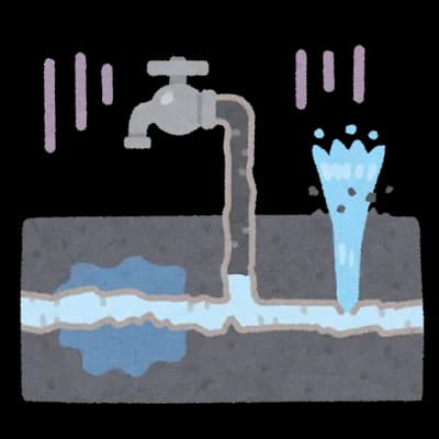 老朽水道管、更新資金足りない　財務省研究所「平均8割値上げ必要」