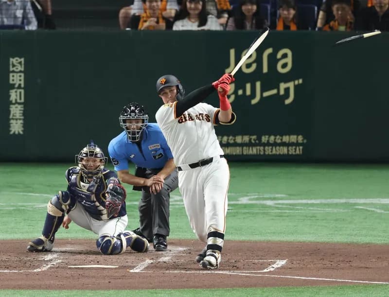 リチャード「バットが折れたんですけど、みんなの思いが乗ってヒットになったと思います」