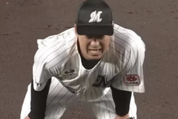 ロッテ美馬、引退試合で右肘腱断裂