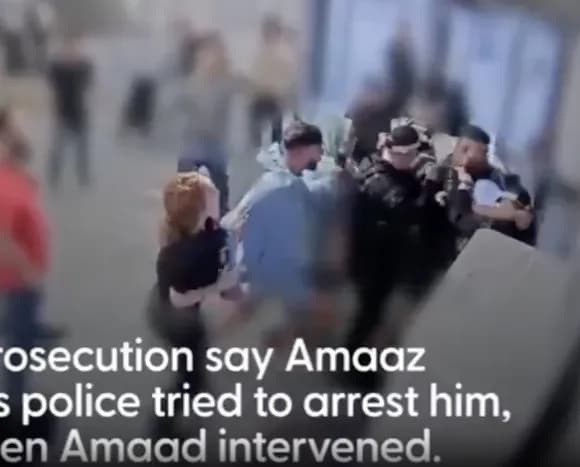 【動画】容疑者に暴行された女性警官、大号泣・・・・・・