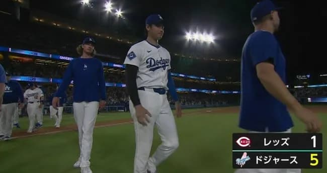 大谷翔平が749日ぶり＆ドジャース加入後初勝利！　5回1失点＆今季最多9Kの好投　二刀流の活躍で4連勝に導く