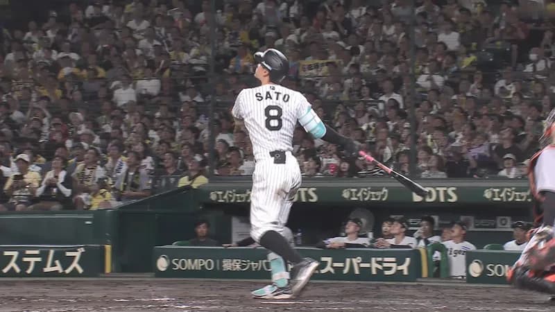 阪神・佐藤輝明、今オフにメジャー挑戦へ　大谷、佐々木と同じ“プロ5年目”のジンクス発動か