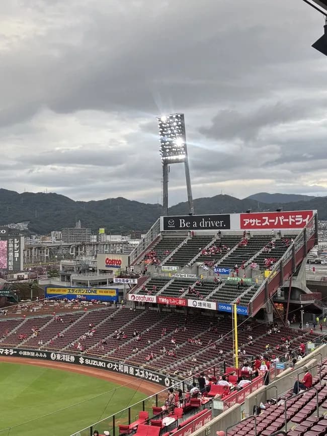 【画像】昨日のマツダスタジアムの観客数ｗｗｗｗｗｗｗｗ