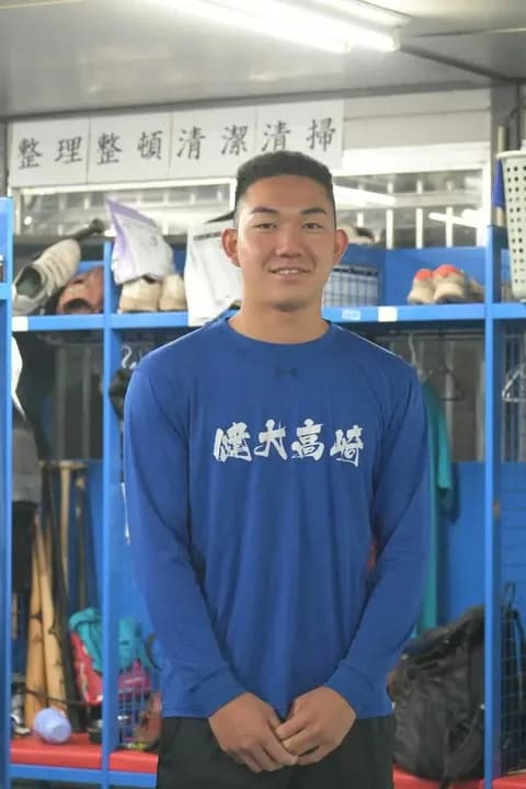 最速158キロ右腕の健大高崎・石垣　進路はNPB一本　MLB球団スカウト視察も