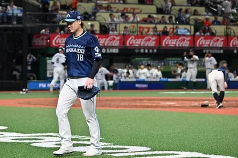 【日本ハム】３敗目の山崎福也「僕の責任。自分の四球が原因」失策絡みの失点で自責１も猛省