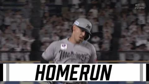 ソト、第11号2ランホームラン！！ロッテ完封阻止！！