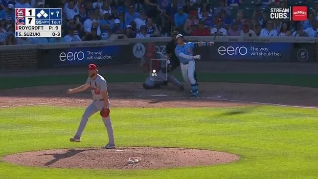 鈴木誠也さん　30号満塁 101打点