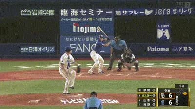 【DeNA対中日21回戦】中日・ボスラー、DeNA・伊勢から第１１号勝ち越し２ランホームラン！！！！！！！！！！！！！！！！