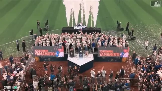 ドジャースがワールドシリーズ制覇出来た最大の功労者ってロバーツやないか？