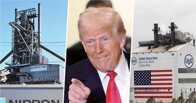 日鉄のUSスチール買収、トランプ米大統領が承認