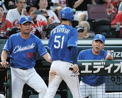 中日井上監督、残り31試合となり松山の3連投解禁を示唆