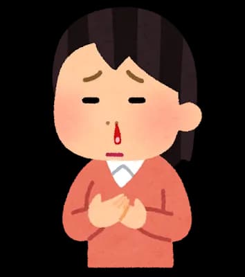 鼻血が出るので病院に行ったら鼻の奥から100匹のウジ虫