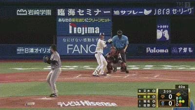 【DeNA対巨人18回戦】DeNA、３回裏１アウト三塁から梶原のタイムリースリーベースで先制！！！！！