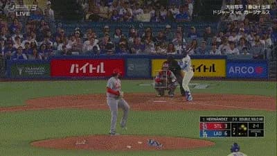 ドジャース　テオスカー・ヘルナンデス、今日二本目となる第１８号３ランホームラン！！！！！！！！！！！！！！！！！