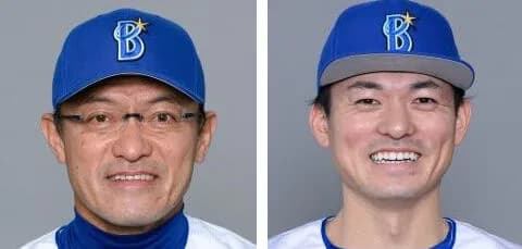ナイス判断のDeNA河田雄祐コーチの試合後フォト、林琢真選手とそっくりと話題にｗｗｗ