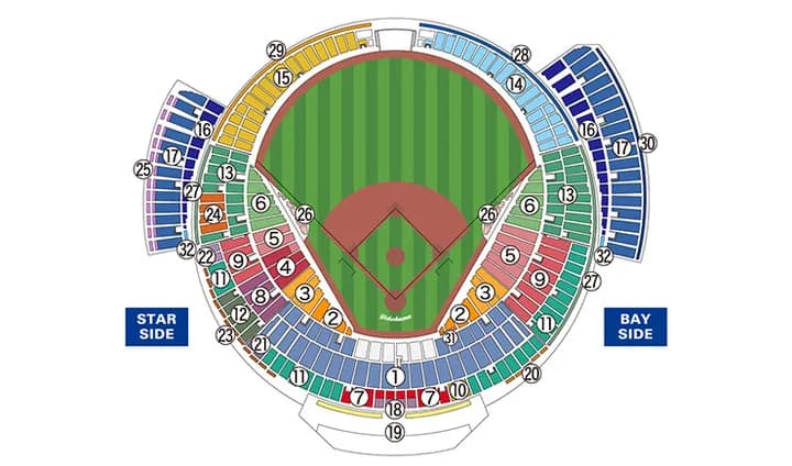 ハマスタ、ビジターチーム応援席をSTAR SIDEウイング席のスコアボード側に移設検討か？