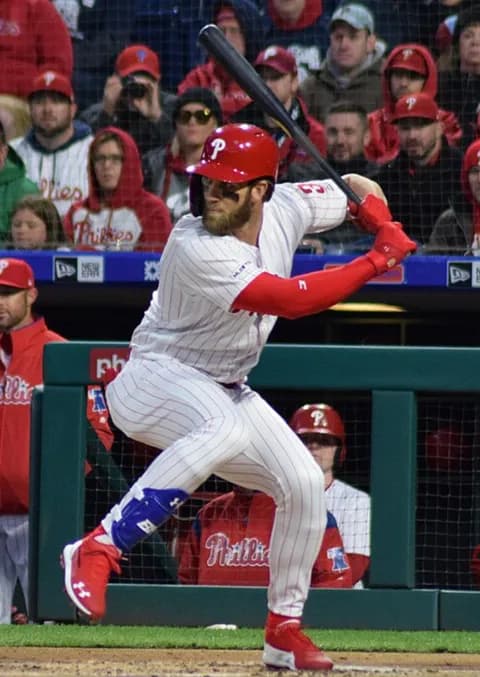 ブライス・ハーパー（33）…1801安打 363HR OPS.905 MVP2回←率直な感想