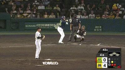 【阪神対ヤクルト25回戦】ヤクルト・村上、阪神・村上頌樹から第２２号ソロホームラン！！！！！！！！！！！！！！！！！