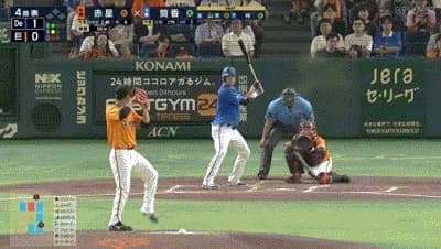 【巨人対DeNA21回戦】DeNA・筒香、巨人・赤星から第８号ソロホームラン！リードを２点に広げる！！！！！！！！！！！！！