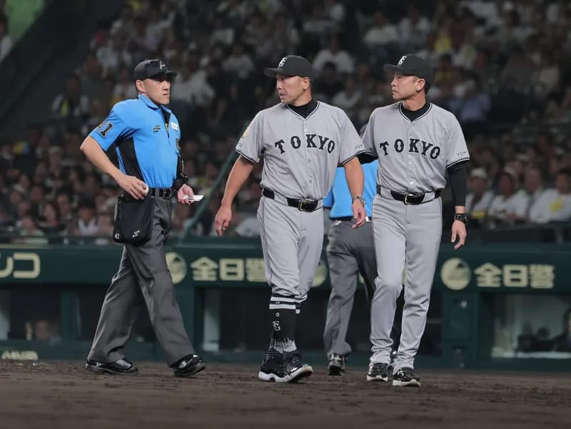 阿部監督に厳重注意と制裁金１０万円…前日の阪神戦でリクエストの結果に抗議して退場