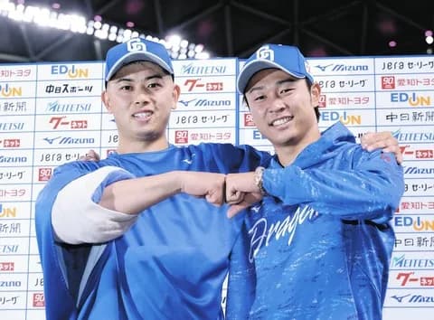 【動画】中日松山と高橋宏がヒーローインタビュー！松山がファンの応援に”ダメ出し”