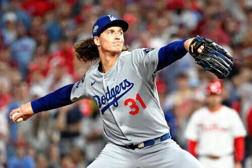 ドジャース、スタメン発表