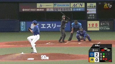 【阪神対中日17回戦】阪神、３回裏２アウト三塁から中野拓夢のタイムリーで１点差に詰め寄る！！！！！！！！！！