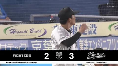 山口タイムリー！ロッテが追いつかれた直後に再び勝ち越し！