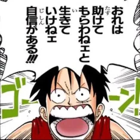 【悲報】麦わらのルフィが強くなれた理由、運が良かっただけ