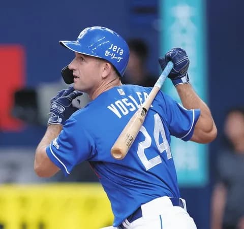 ボスラー(中日)　.247(324-80) 本10 点46 OPS.712