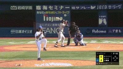 【DeNA対巨人25回戦】巨人・キャベッジ、DeNA・ジャクソンから第１７号ソロホームラン！！！！！！！！！！！