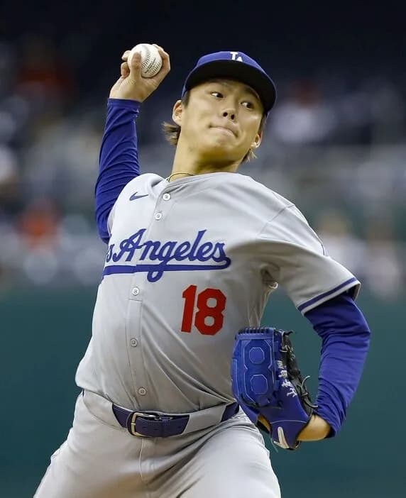 山本由伸　５回１安打無失点で７勝目の権利　雨にたたられわずか５６球で降板も　打者天国で無双　二塁踏ませず