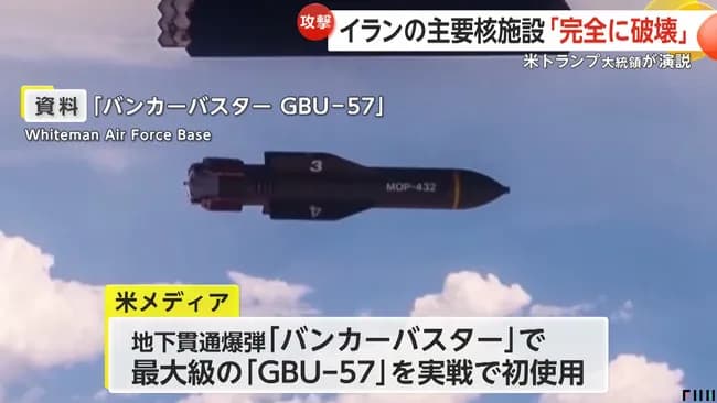 バンカーバスターとかいう一番かっこいい名前の兵器