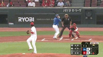 【広島対DeNA21回戦】DeNA・佐野恵太、広島・床田から第１３号先制２ランホームラン！！！！！！！！！！！！！！！！！！