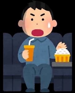 彡(ﾟ)(ﾟ);(ああ怖いシーン来るで…来るで…)ホラー映画「…」