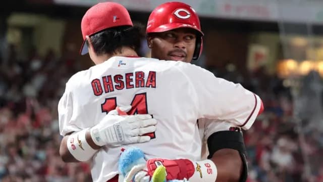 カープモンテロ2号決勝弾！17試合ぶり4得点で7連敗ストップ！大盛タイムリー！小園猛打賞！中崎火消しで大瀬良4勝目死守！【広島4-3DeNA/試合結果】
