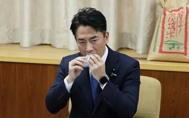 【朗報】小泉進次郎さん「政府備蓄米は素直にどれもおいしい」