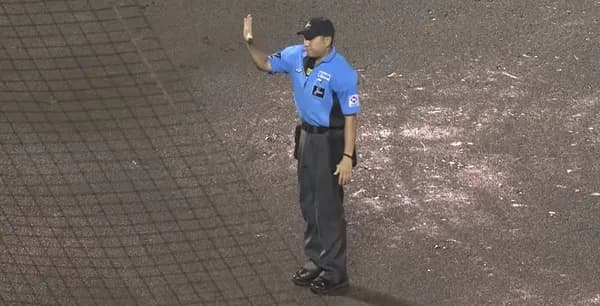 SB 2-2 ロッテ (7月17日 北九州) 5回雨天コールド ←この試合