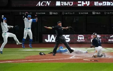 日本ハム　決勝の生還は矢沢　一塁から快足を飛ばして一気に本塁へ「いいスピードに乗って三塁を回れた」