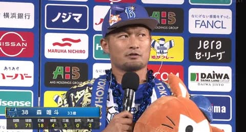 ＤｅＮＡ森唯斗、今季初昇格で粘りの投球　５回２失点で初勝利