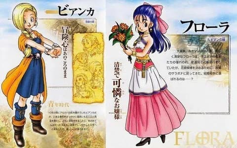 ドラクエ5のビアンカとフローラがもし男だったらどっちを選ぶの？