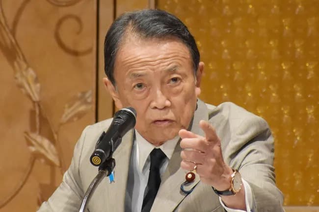 【悲報】麻生太郎さん、うっすら無能感が漂い始める