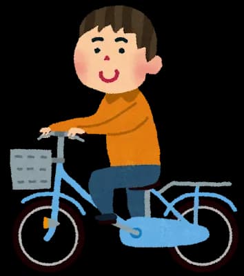ばあちゃんの家までチャリで1時間なんやが