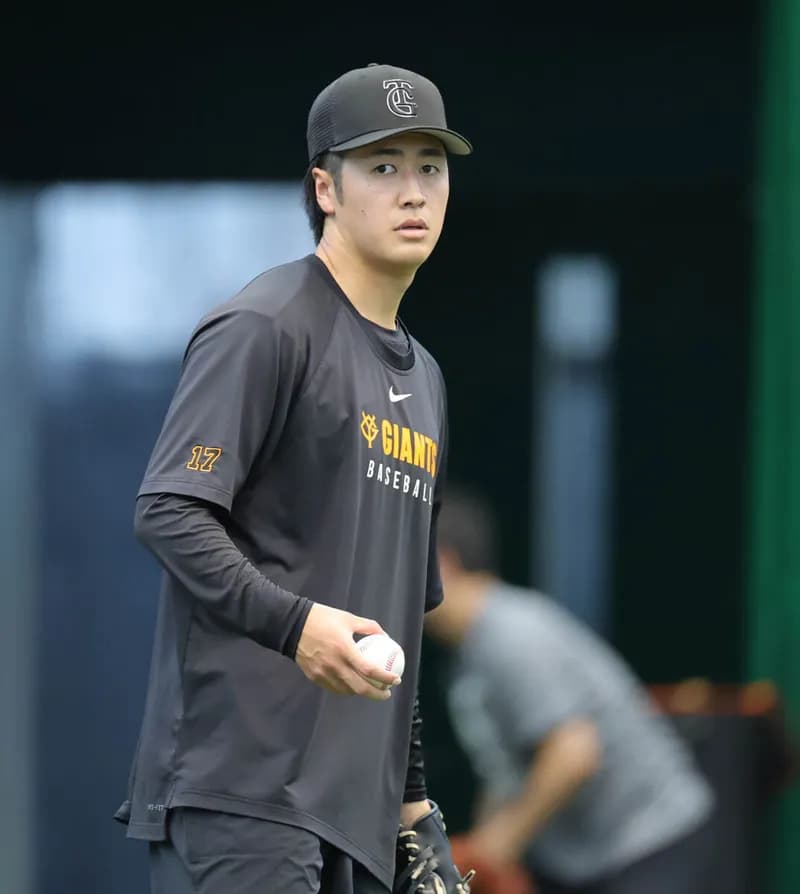 今日先発予定だった西舘は 17日にスライドへ