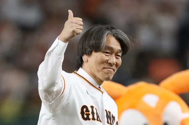 巨人の松井秀喜監督「47勝76負7分」