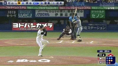 【ヤクルト対阪神20回戦】阪神、延長１０回１アウト満塁から熊谷の２点タイムリーで勝ち越し！！！！！！！！！！！！！