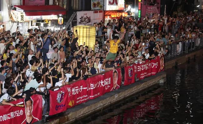 【悲報】道頓堀ダイブ、始まる