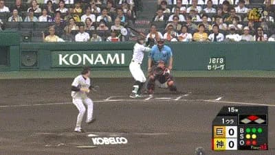 【阪神対巨人13回戦】阪神、初回に佐藤輝明のタイムリーツーベースで先制！！！！！